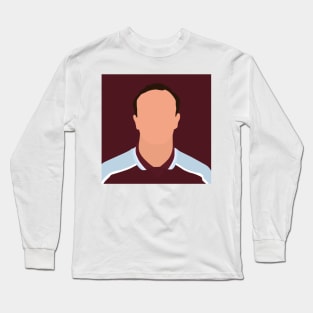 Mark Noble Minimalistic Face Art Long Sleeve T-Shirt